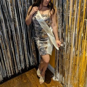 ASOS Sequin Mini Dress